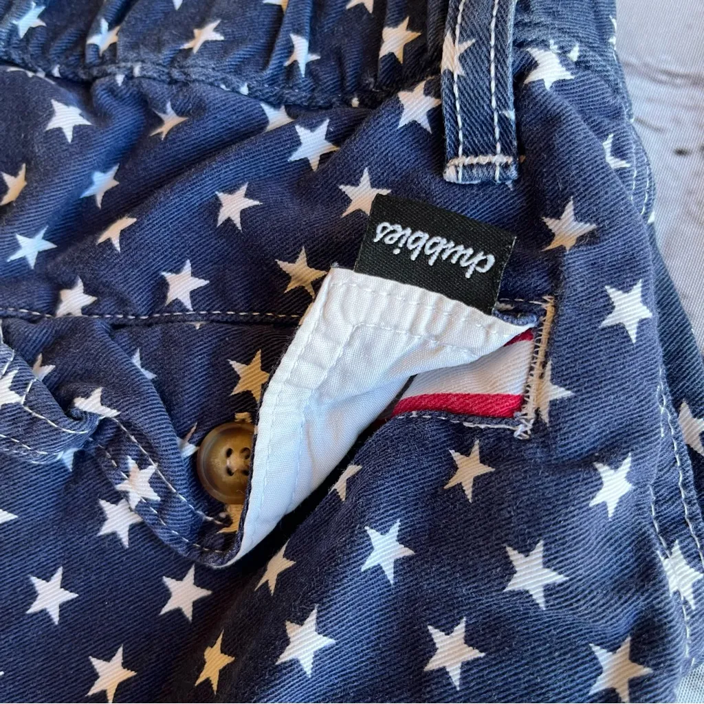 Chubbies American Flag Shorts Womens Small Chino Preppy Patriotic Mericas - Image 5