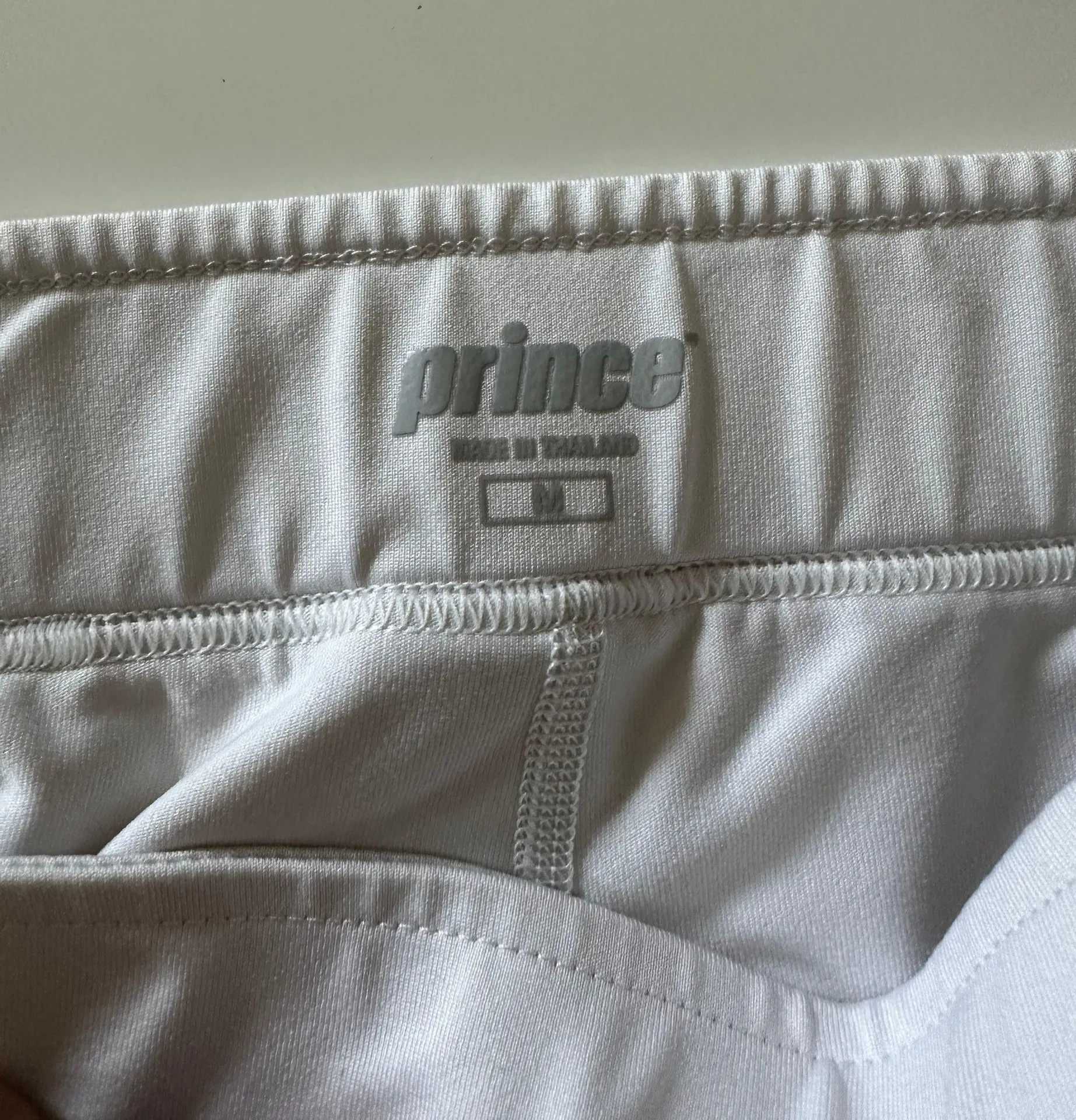 Prince White Tennis Skirt Size M - Image 2