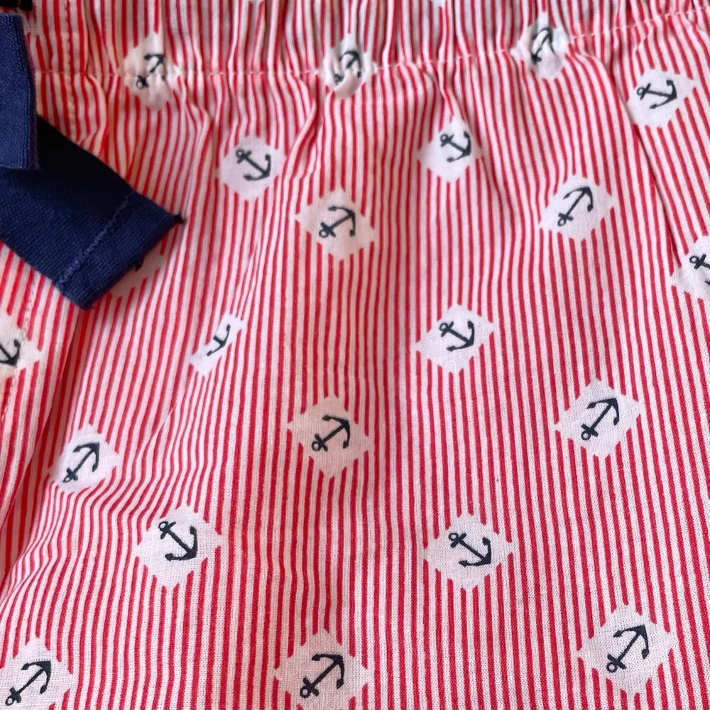 Jane and Bleecker Anchor Nautical Boxer Sleep Shorts NWOT - S - Image 3