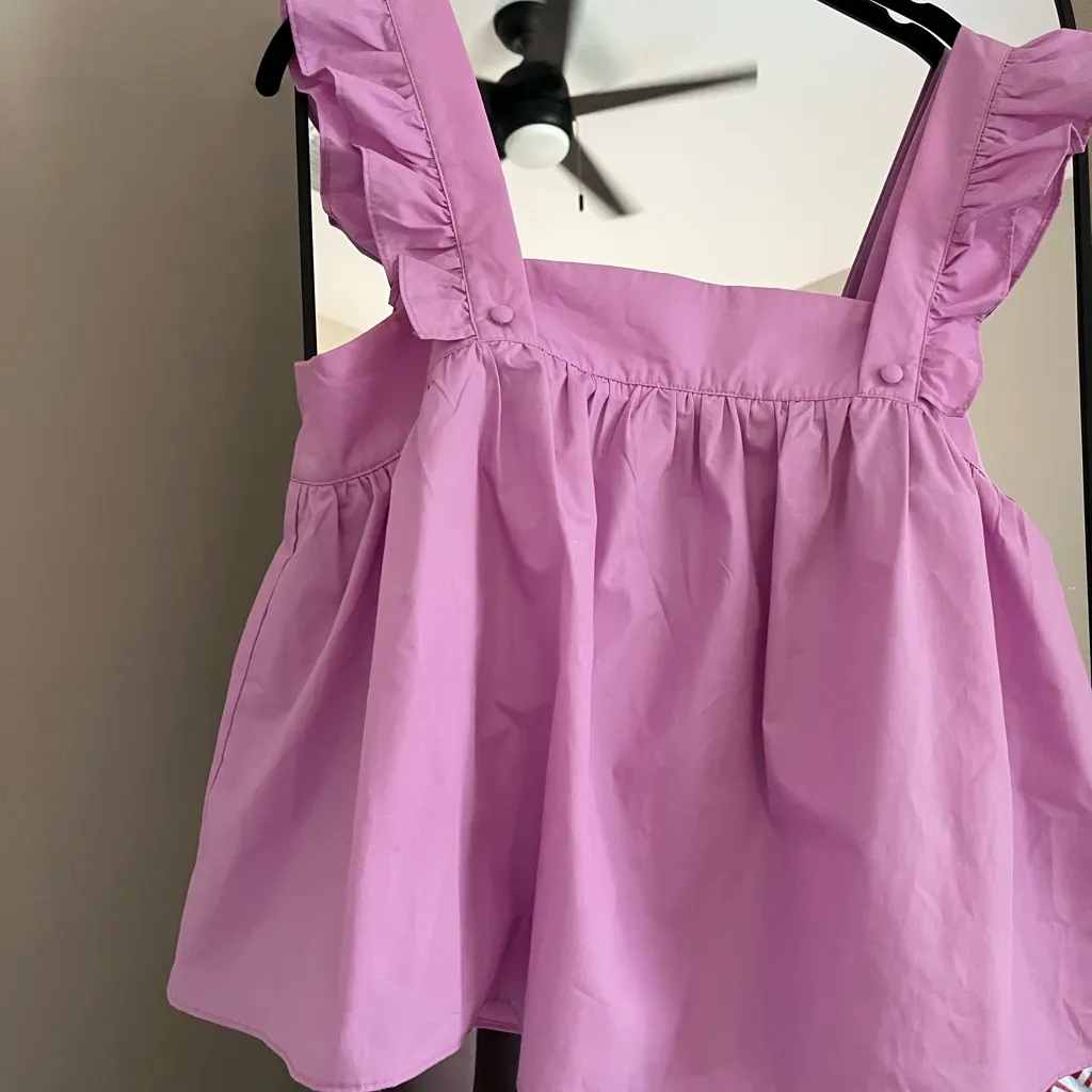 Pink Lily Sleeveless Babydoll Top - Image 2