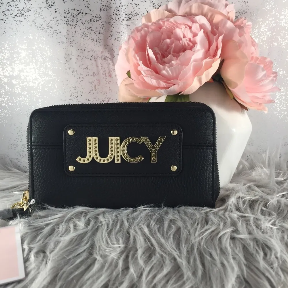 🆕 Juicy Couture Black Wild Card Large Wallet - Image 2