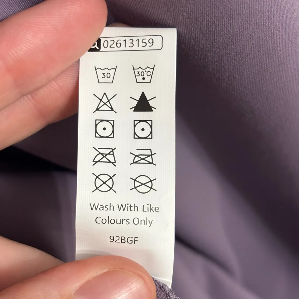 NWT Halara SoftlyZero Plush Backless Active Dress in Tulip Purple - Size L - Image 9