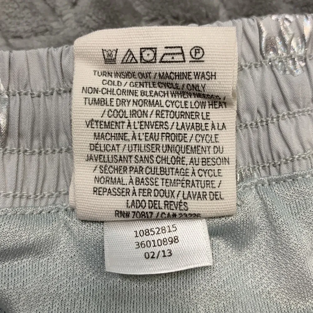 PINK Victoria’s Secret Skull Gray Running Shorts Size C-Small - Image 8