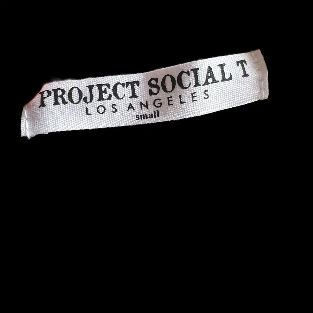 Project Social T‎ Gray Lightweight Scoop Neck Pullover Sweater Casual Soft Knit - Image 5