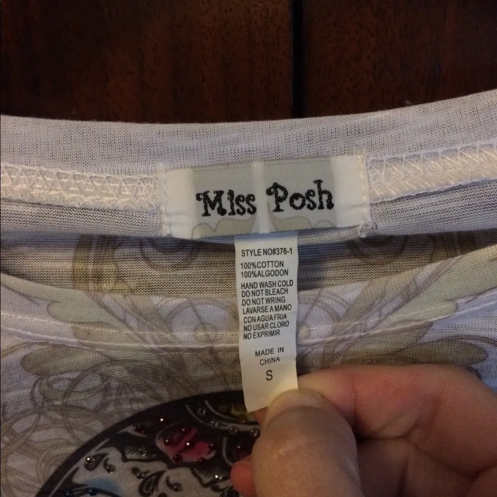 3/24 New Orleans Voodoo Sugar Skull T - Image 6