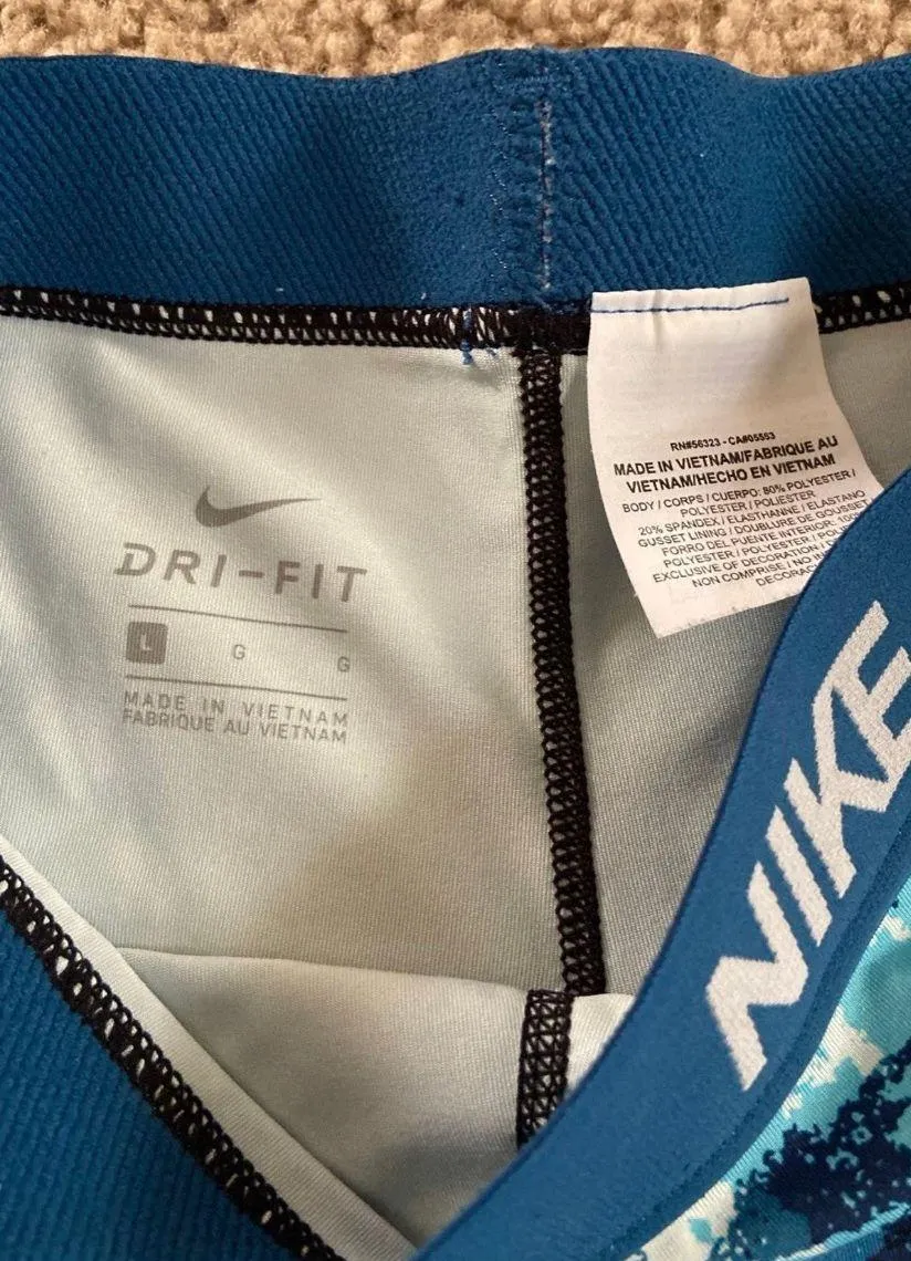 Tie Dye Compression Shorts Women’s - Image 3