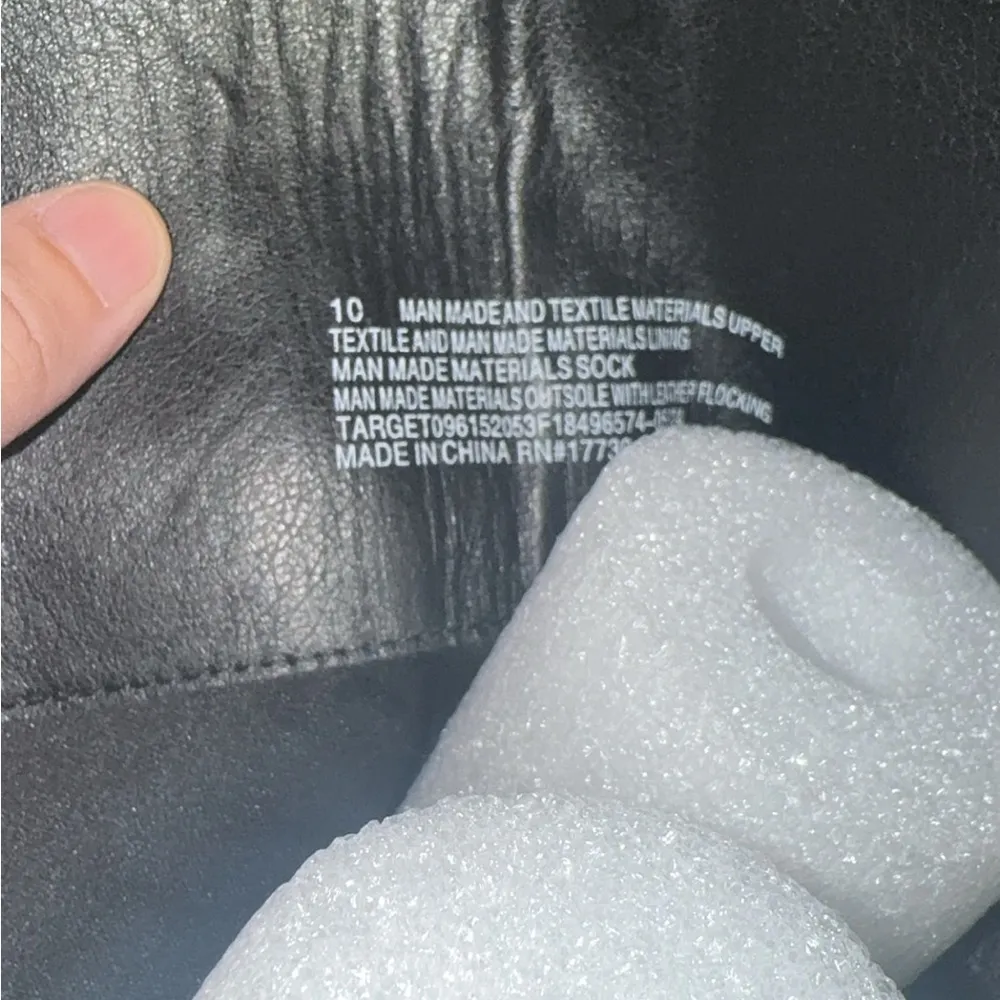 A New Day Black Heeled Boots - Image 4