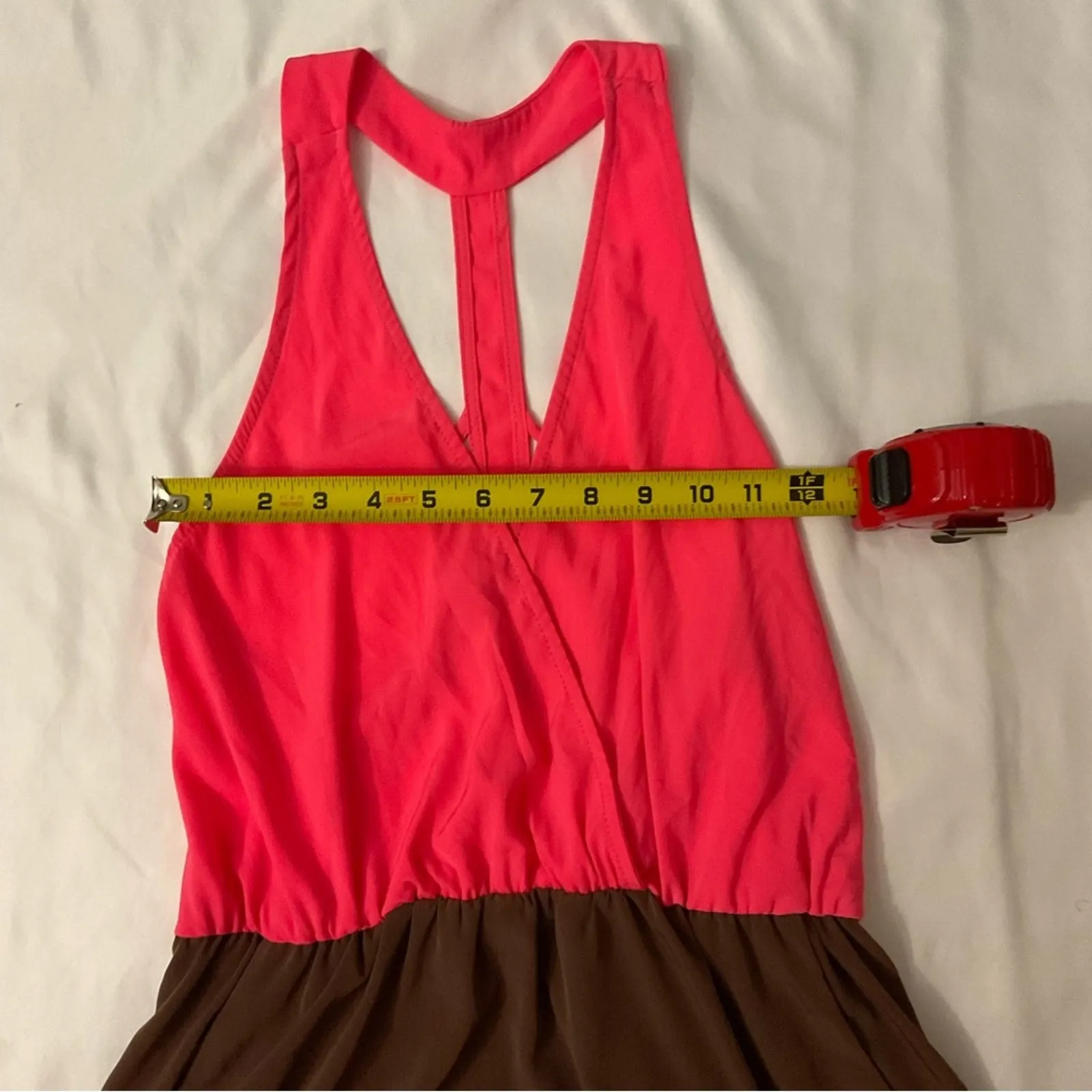 Lulu’s Strappy Open Back Neon Multi-color Dress. No Size Party Festival Boho - Image 7