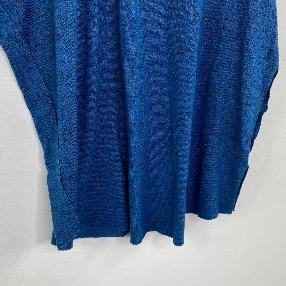 Free People Womens Cut Off Tank Top Size XS Blue Stretch Summer Casual - Image 3