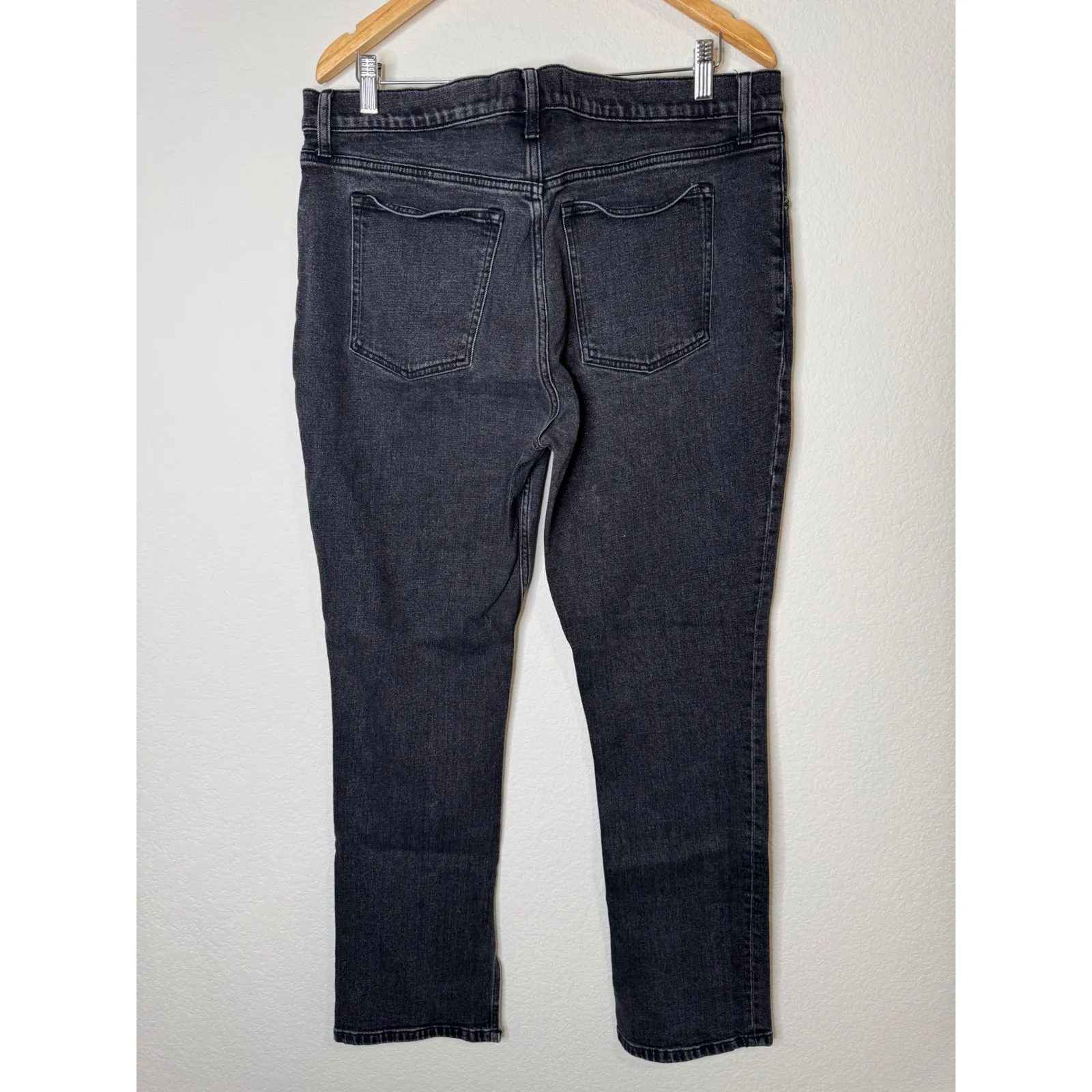 Abercrombie The Skinny High Rise Washed Black Jeans - Image 4