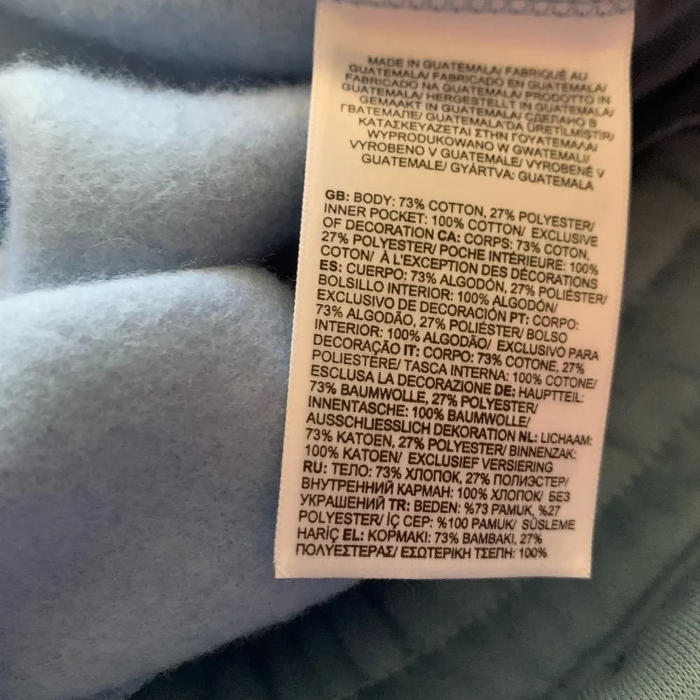 The North Face  Light Blue Fleece Shorts EUC - Image 3