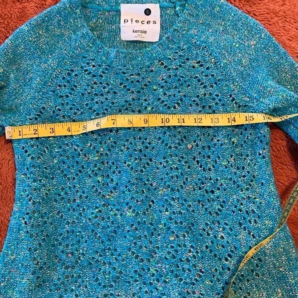 Kensie Pieces Blue sweater Size S - Image 6