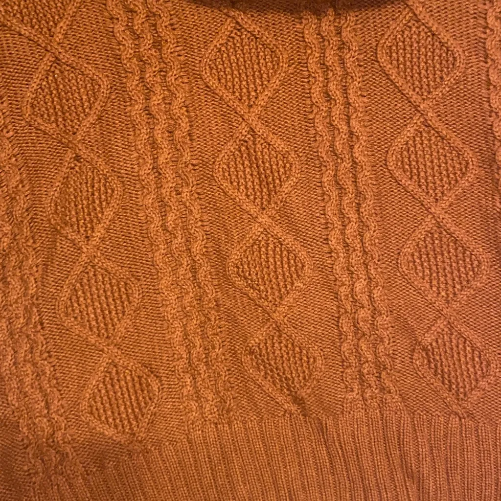 NWOT a.n.a Warm Cable knit Textured Sweater - Image 4