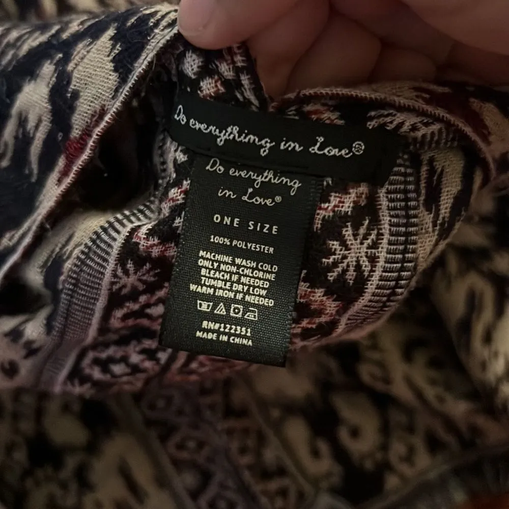 Do everything in love boho shawl os - Image 6