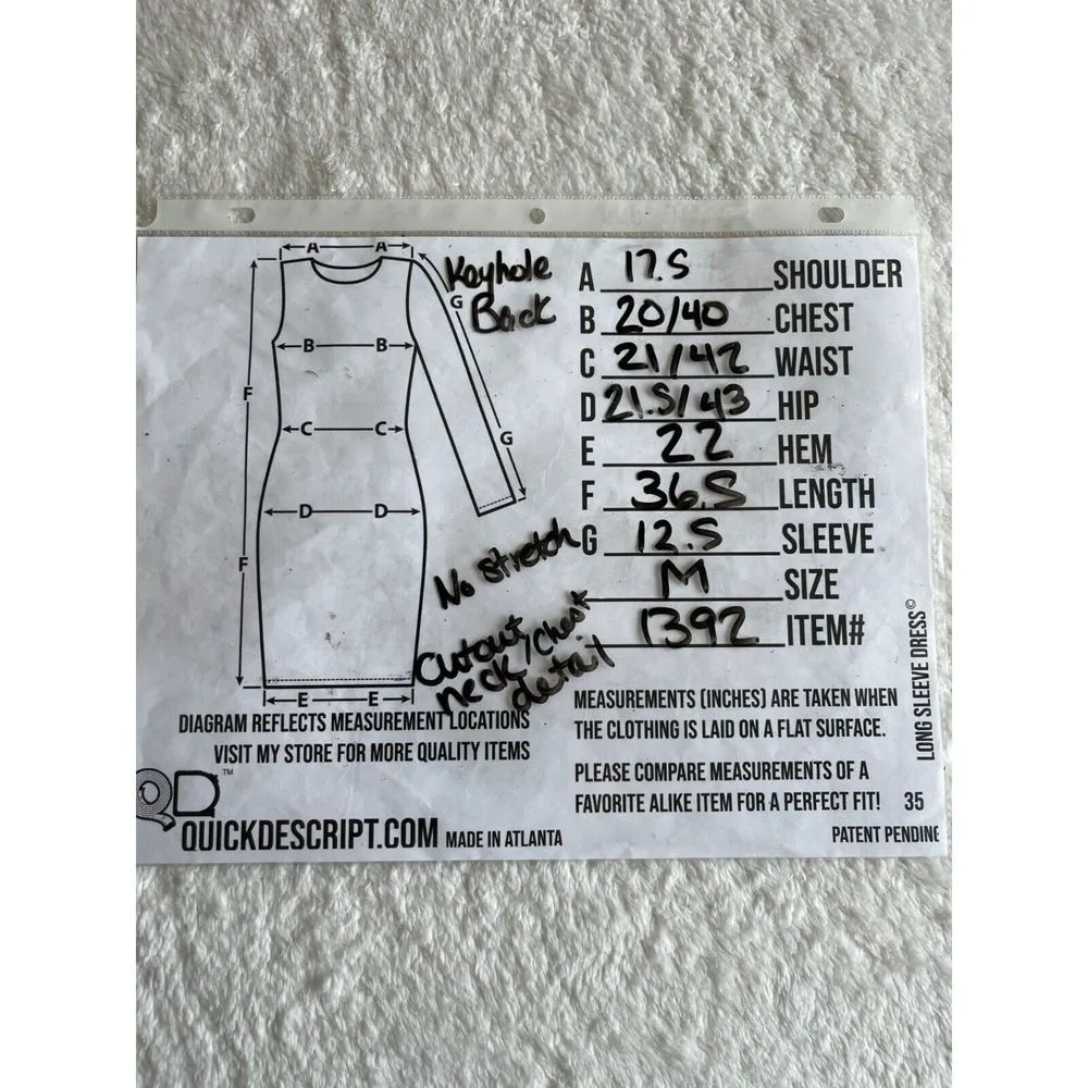 Bcbgmaxazria Rosetta Shift Dress Womens Size M Brown Elbow Sleeve Cutout Keyhole - Image 3