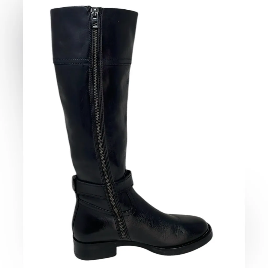 Coach Black Leather Ankle Boots - Image 8