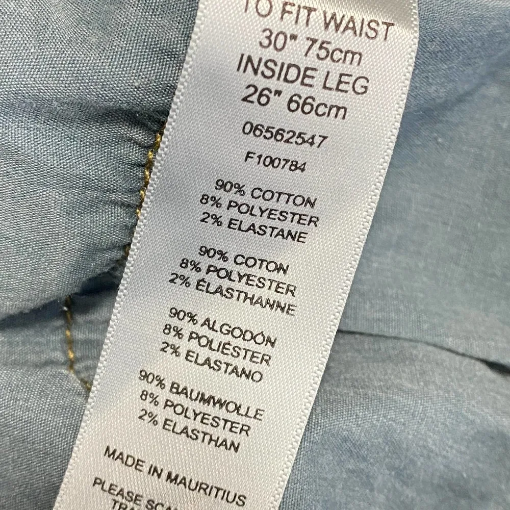 ASOS Blue Cotton Blend Denim Skinny Jeans Women's Size 30 x 26 - Image 7