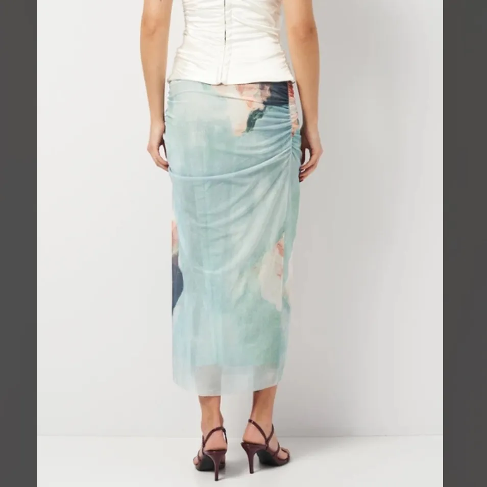 Zara Tulle Printed Skirt - Image 3