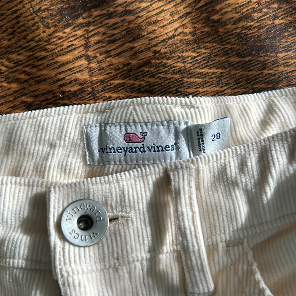 Vineyard Vines straight crop corduroy pants - Image 3