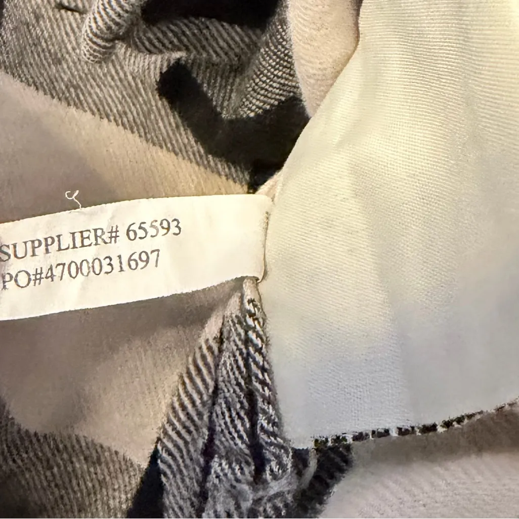 Denim & Supply Ralph Lauren women’s checkered button up shirt sz Large - Image 10