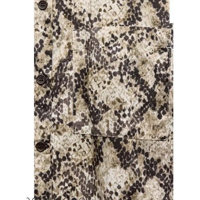 BNWT ZARA WOMENS COLLECTION ANIMAL PRINT SHIRT Size  S - Image 4