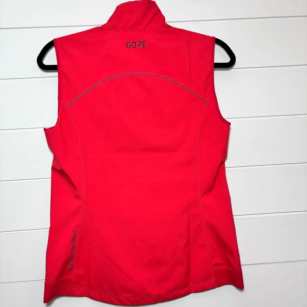 GOREWEAR R3 Women Windproof Bike Vest‎ orange Size M USA Red Size M - Image 5