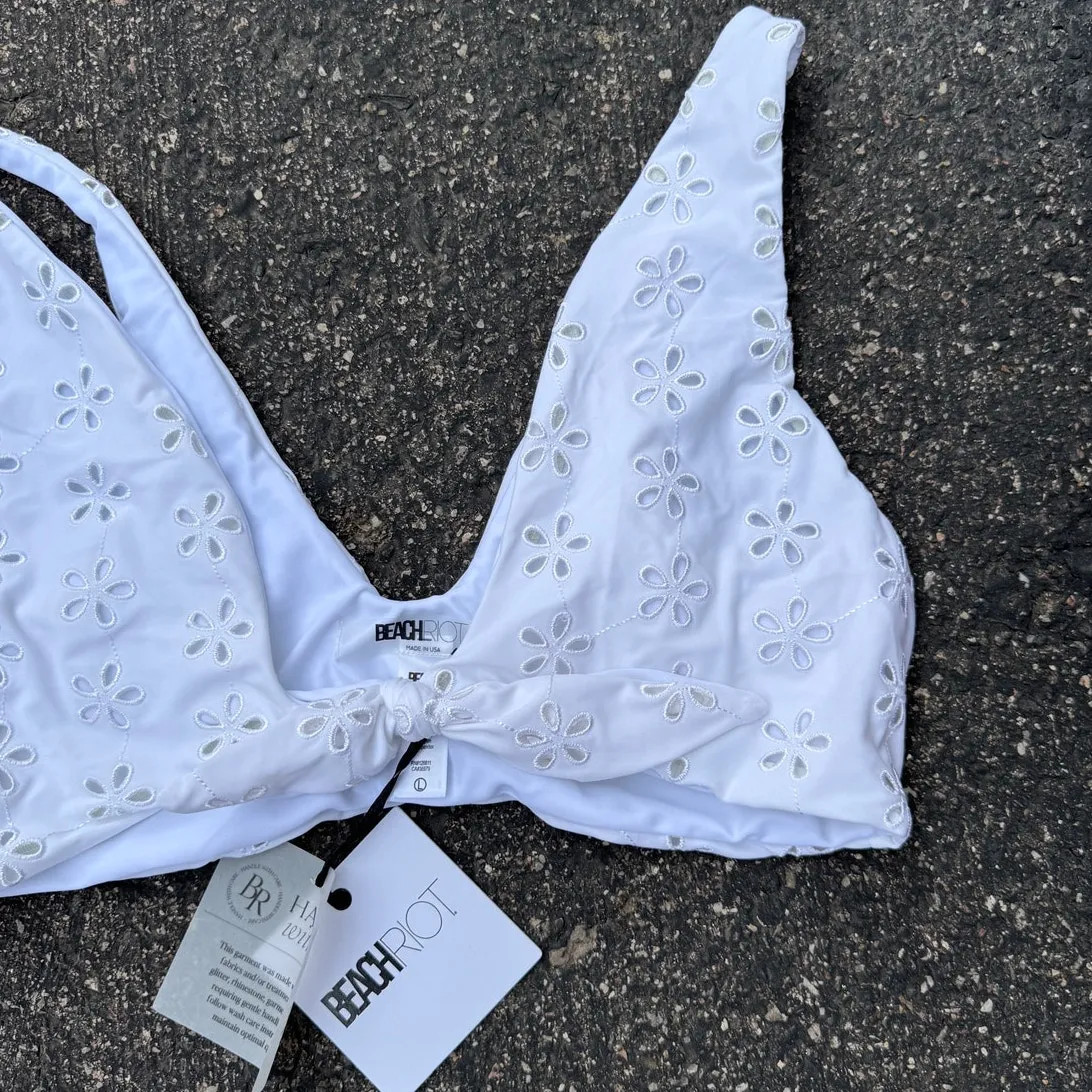 NWT Beach Riot Dallas Bikini Top Size Large - Image 8