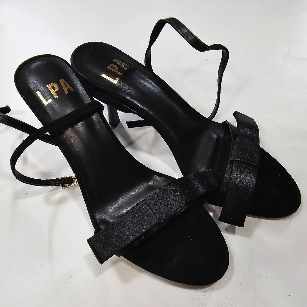 LPA The Bow Heel in Black - Image 2