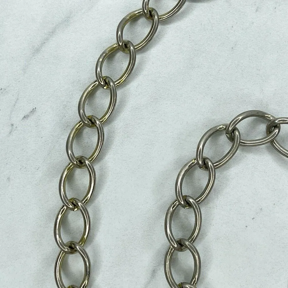 Silver Tone George Washington Coin Belly Body Chain Link Belt Size XS Small S - Image 9