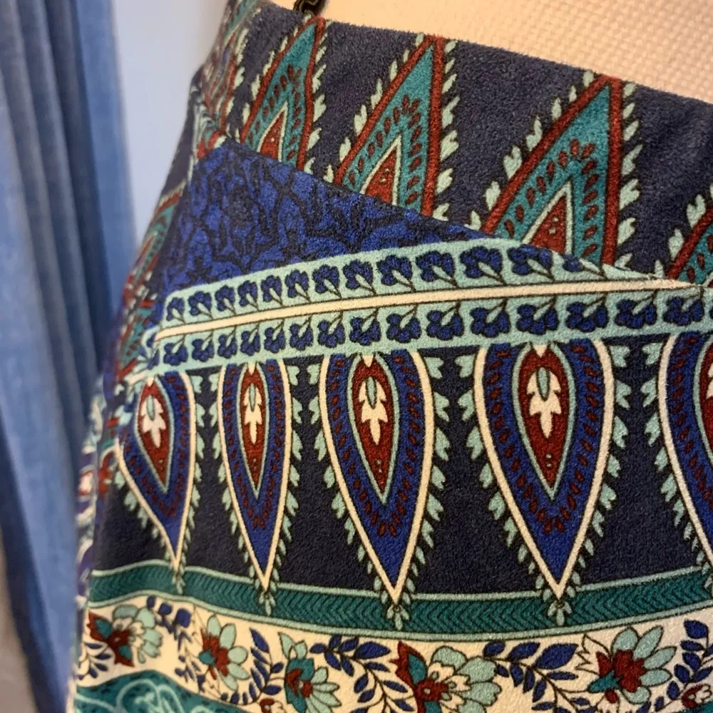 Izzy & Me Blue Floral Faux - Image 5