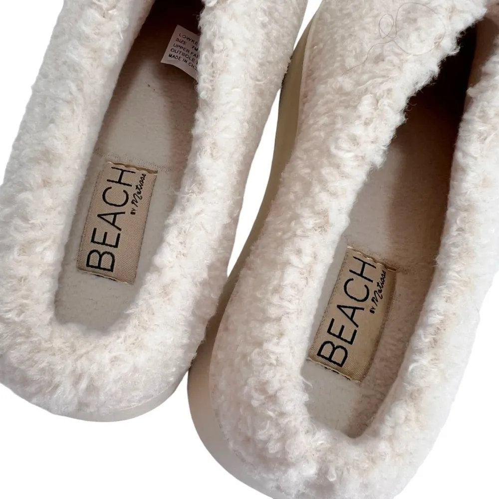Beach by Matisse Low Key Slippers in Ivory Size 7 - Image 3