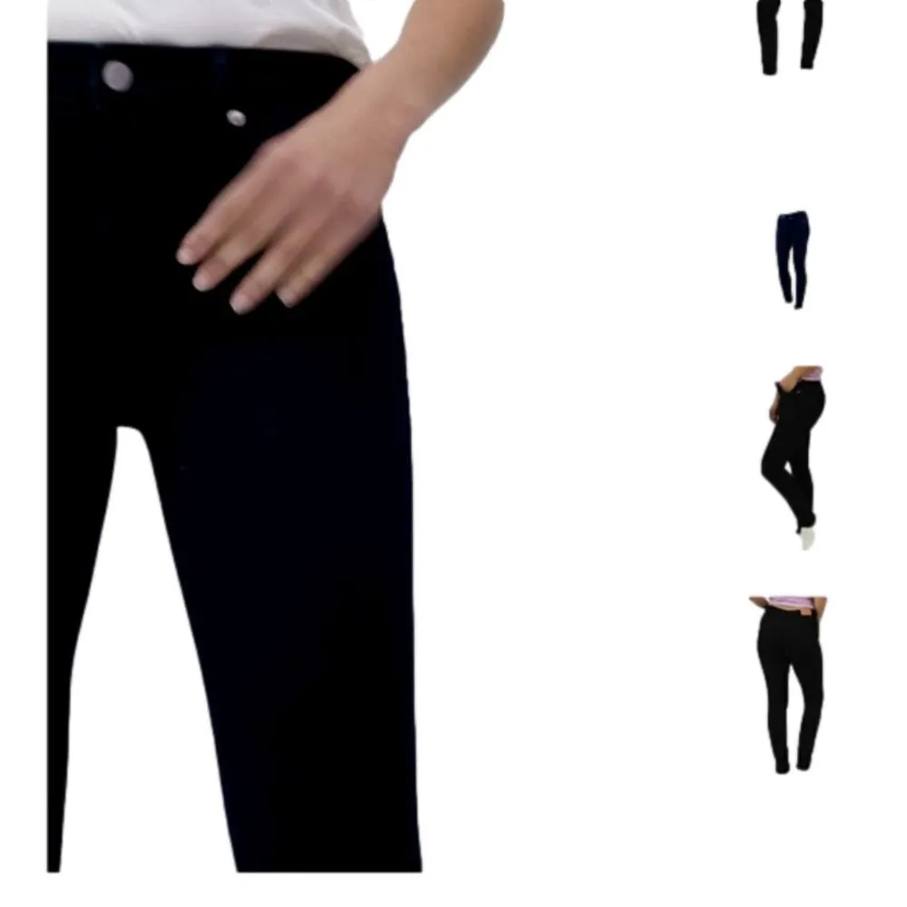 GISELE HIGH RISE SKINNY JEANS BLACK ARROW 26 - Image 3