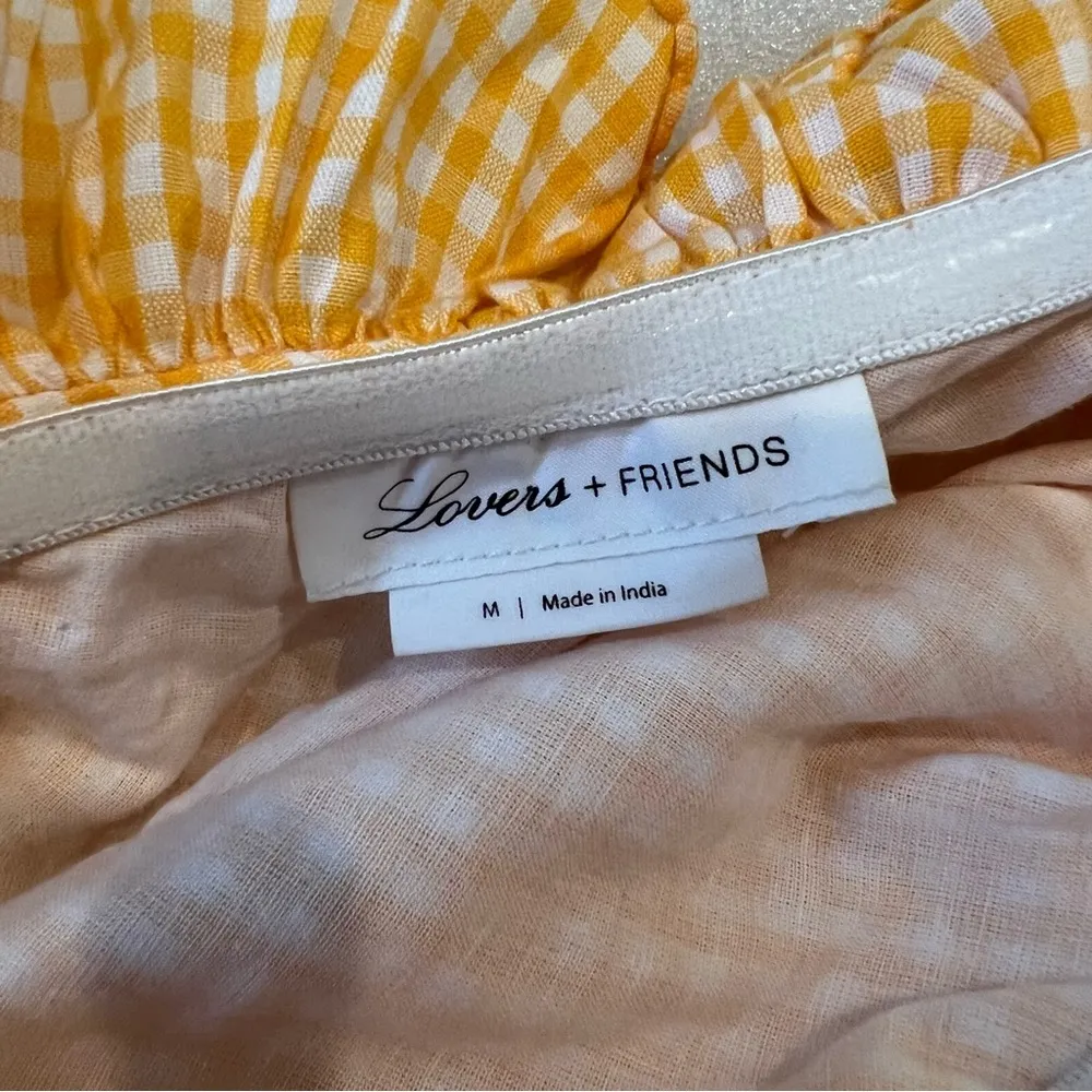 Lovers + Friends  Ballard Gingham Crop Top - Image 5