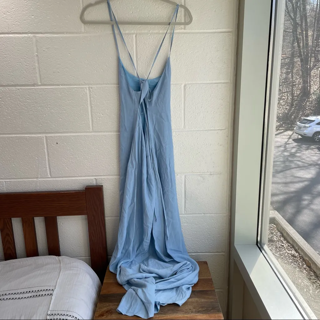 STAUD Maxi Dress Open Back - Image 9