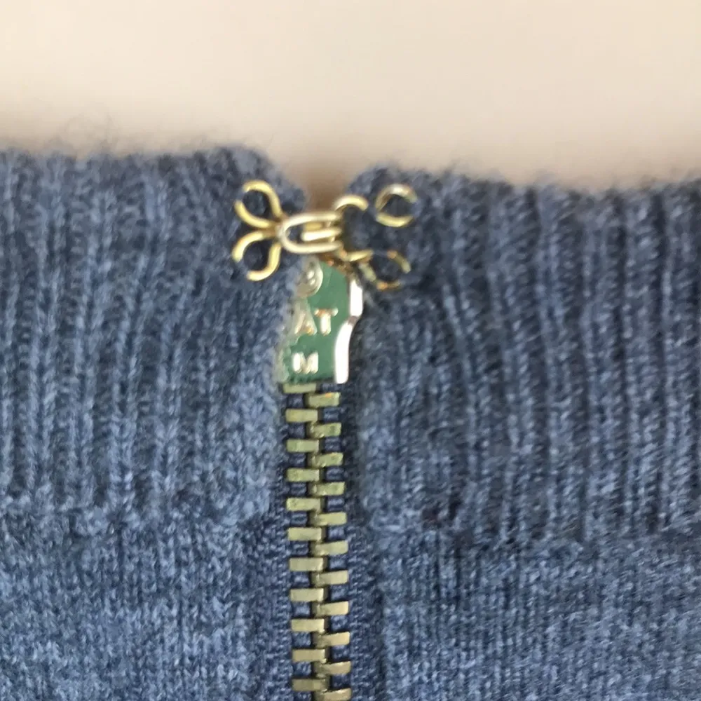 Women’s Wool Cashmere Blend Gray 7/8 Bow Detail Sleeve Sweater - Image 8