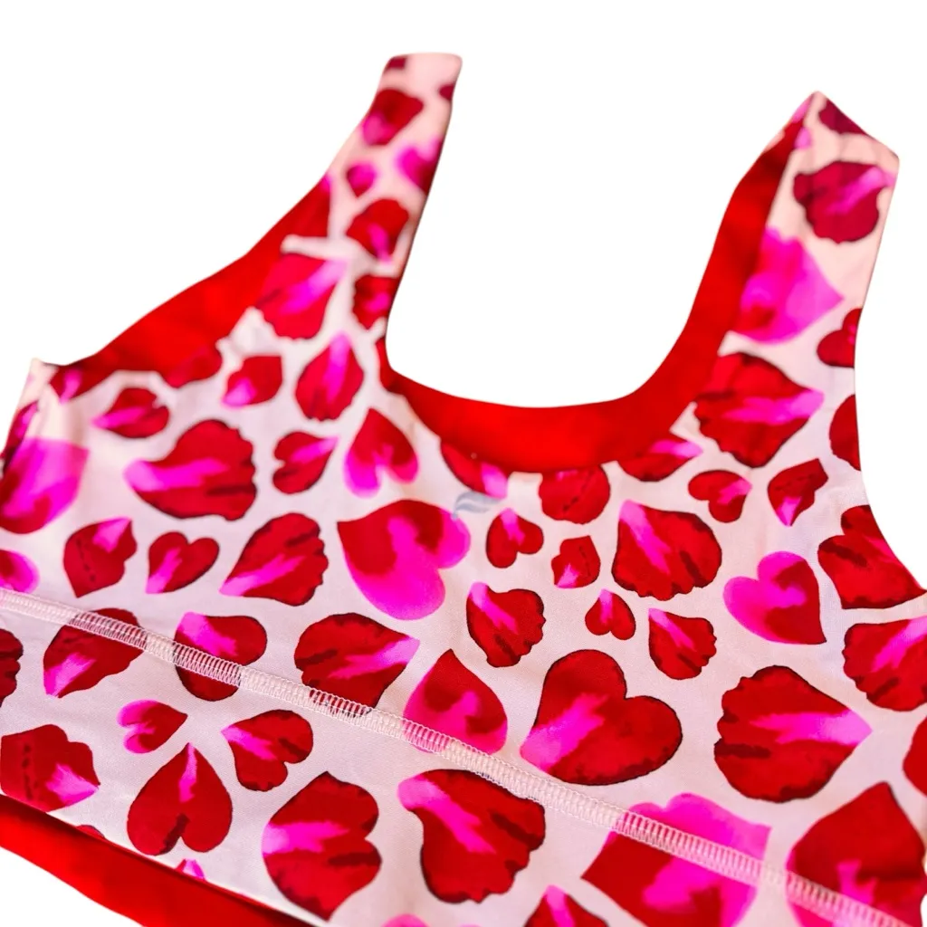 Fabletics Yitty RARE Harlow Reversible Sports Bra Persimmon Rose Petal M (?) EUC - Image 5