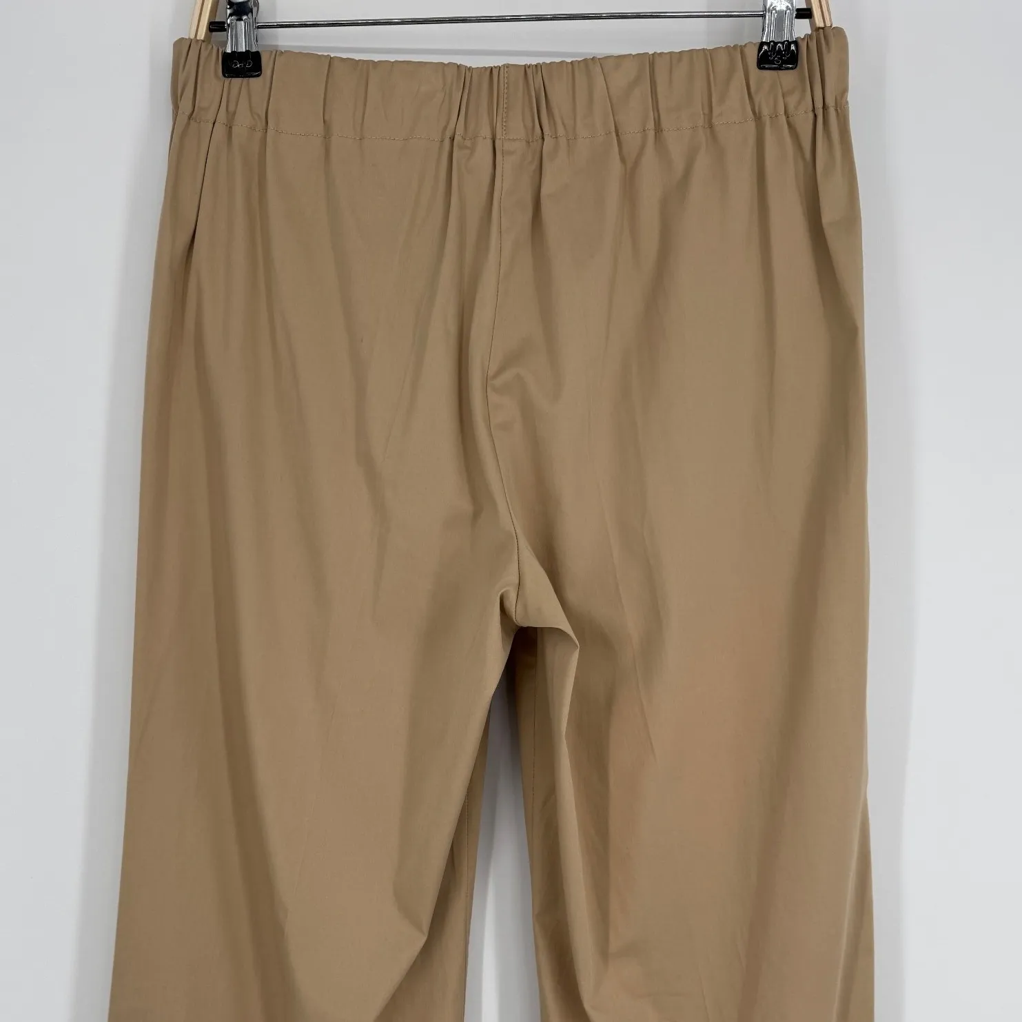 Summum Wide Leg Pull On Pants Womens Size 36 Tan Minimalist Casual Chic Modern - Image 7
