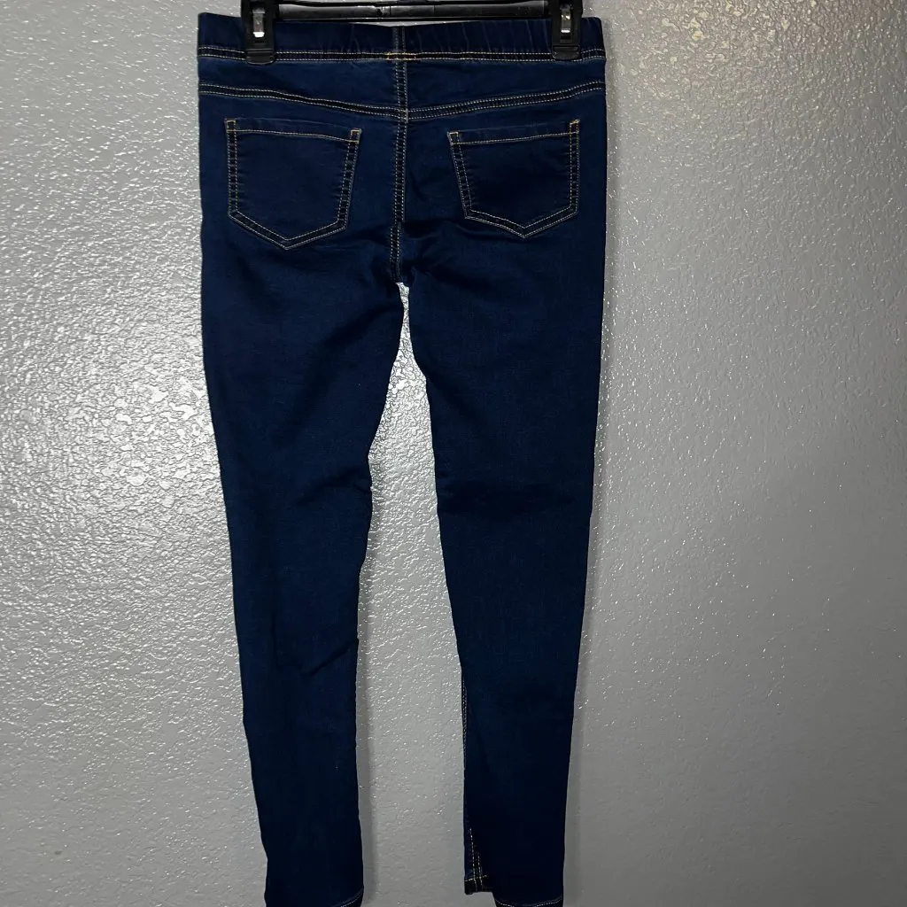 Route 66 Dark Blue Denim Stretch Fit Skinny Jeans Women's Size 12 Preowned - Image 7