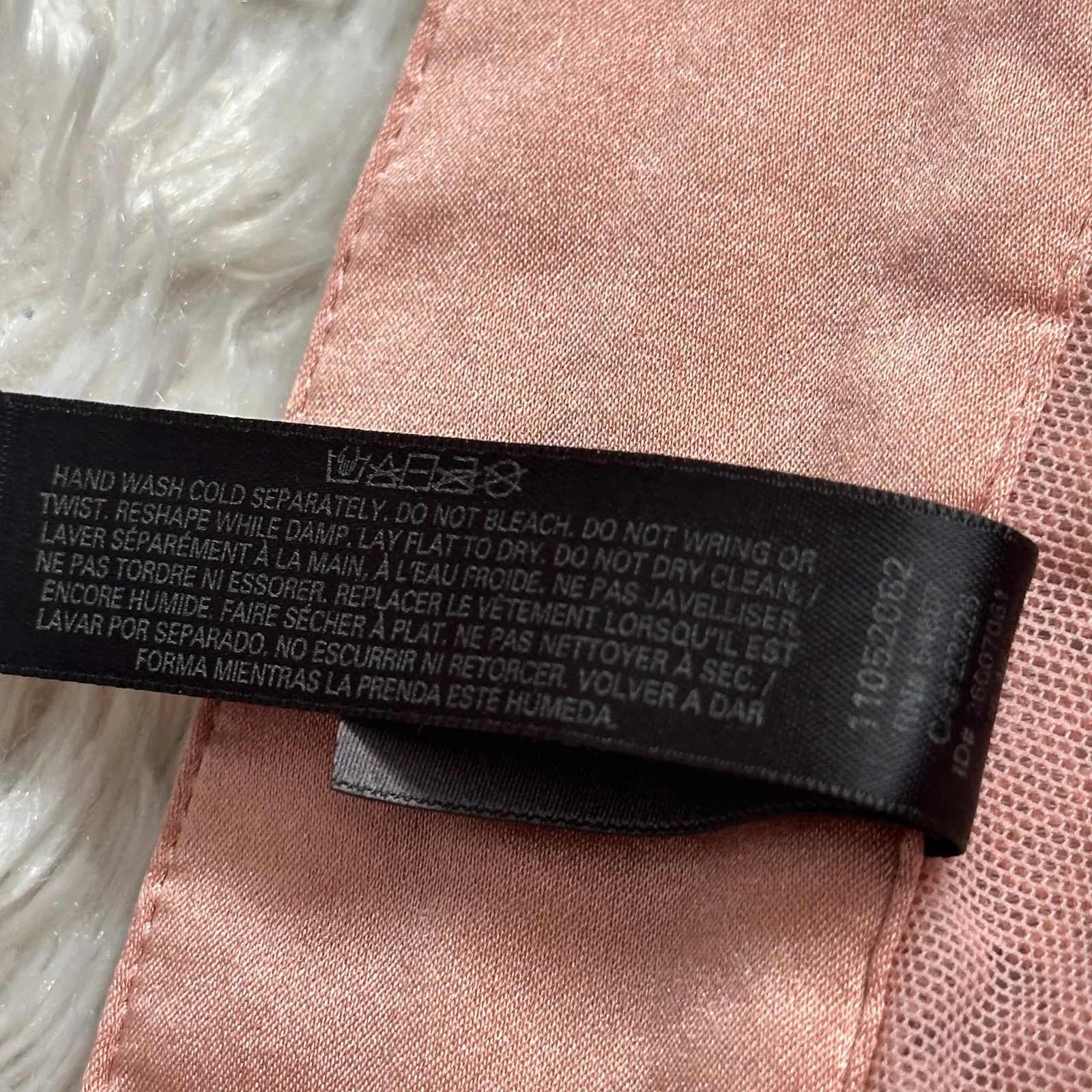 Victoria's Secret Blush Pink Bow Sheer Lace Padded Corset Top Bustier Coquette - Image 7