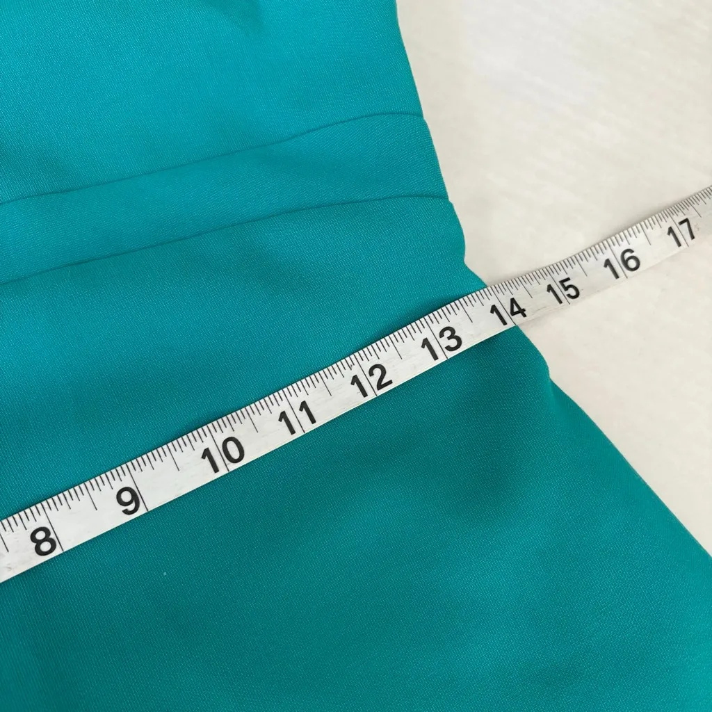 Women's LIKELY Decosta Dress V-Neck Sleeveless Mini Dress Size 6 turquoise - Image 10