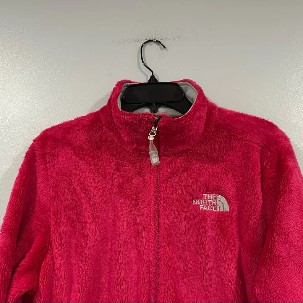 The North Face Fuchsia Pink Fleece Jacket Women's Medium M - Image 2