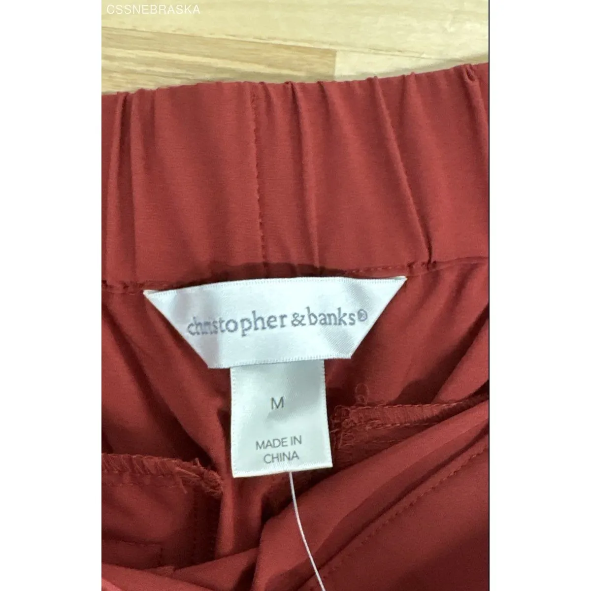 Christopher & Banks Coral women's pull-on ankle pants - Size M - Image 8