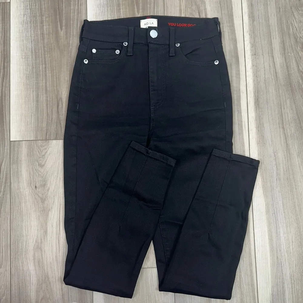 Alice + Olivia AO. LA skinny black jeans size 24 - Image 2