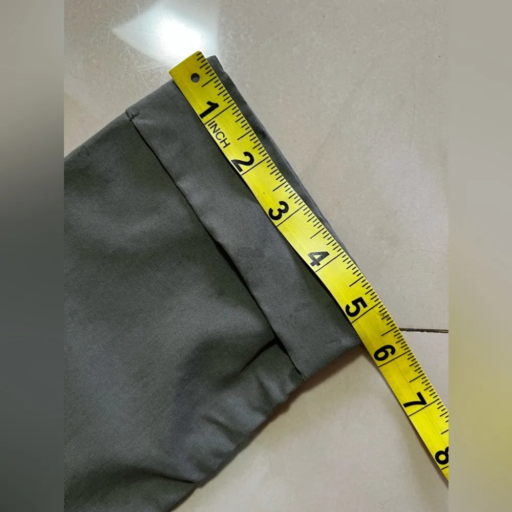 DIVIDED H&M Flamingo sequin apliqué one button open  shirt top Olive green‎  XS - Image 10