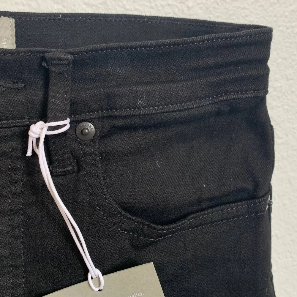 NWT Everlane Authentic Stretch High Rise Skinny Jean in Black - Image 12