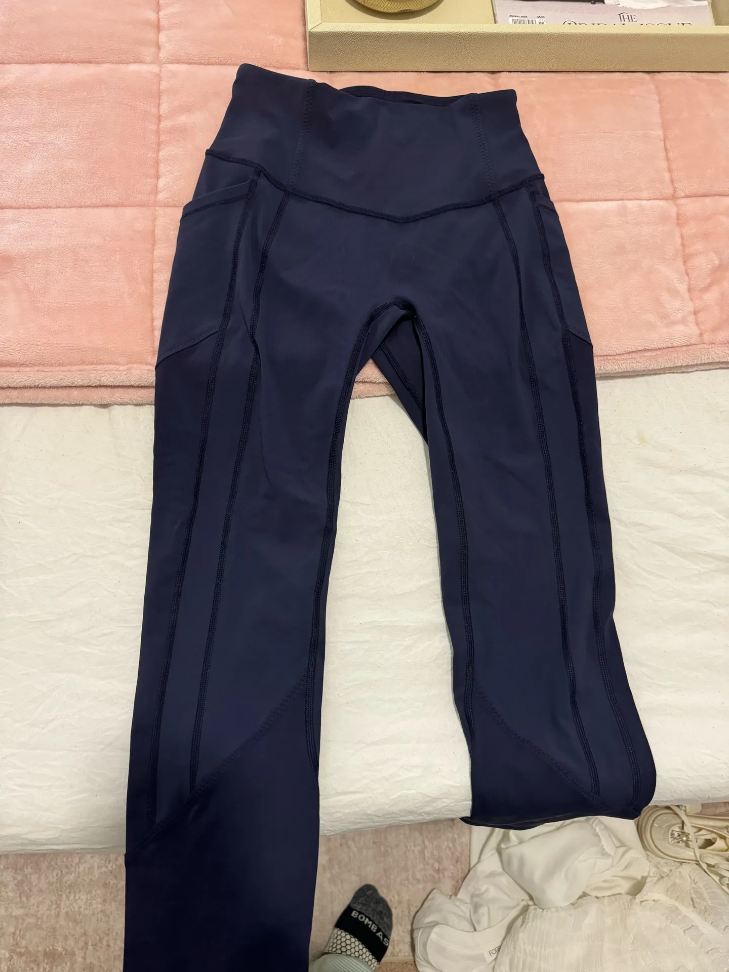 Lululemon Leggings Navy Blue - Image 2