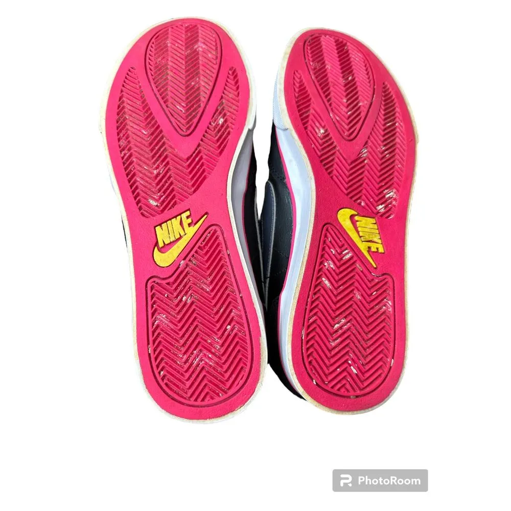 Women' Nike Sweet Ace Black White Yellow Pink Low Top Lace Up Sneakers Size 8 - Image 5