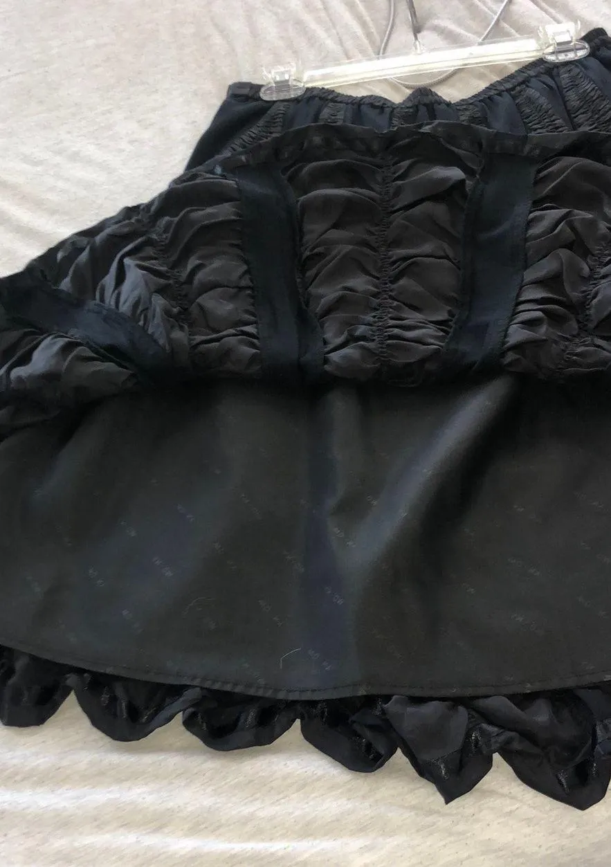 WD•NY Black A-Line Skirt - Image 3