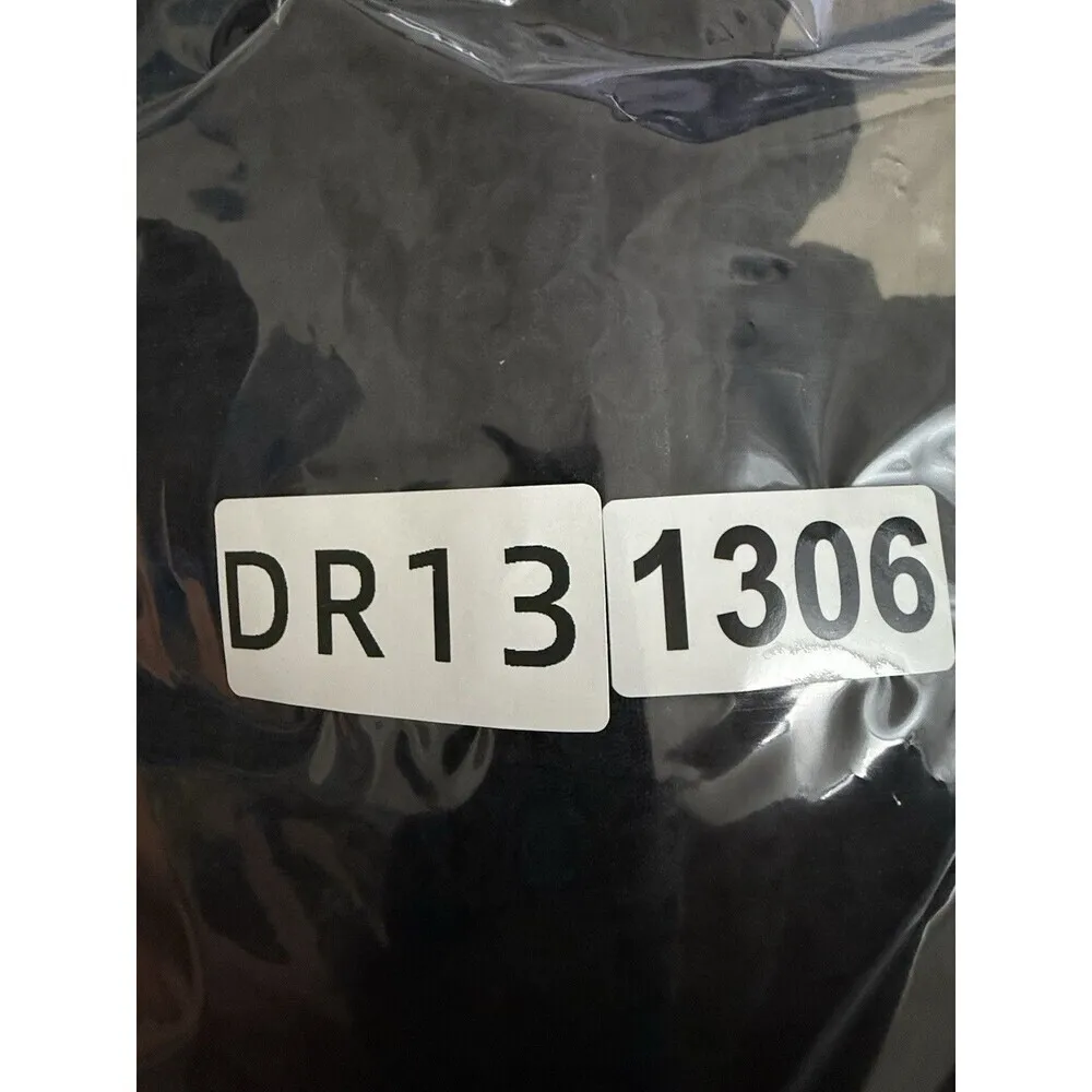 Eileen Fisher Tencel & Organic Cotton Honeycomb Shift Short Dress Black S/P - Image 12