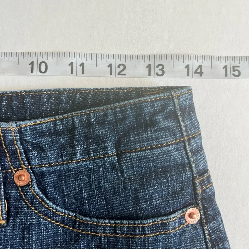 Vintage Y2K Tommy Hilfiger jean skirt dark wash size 3 - Image 6